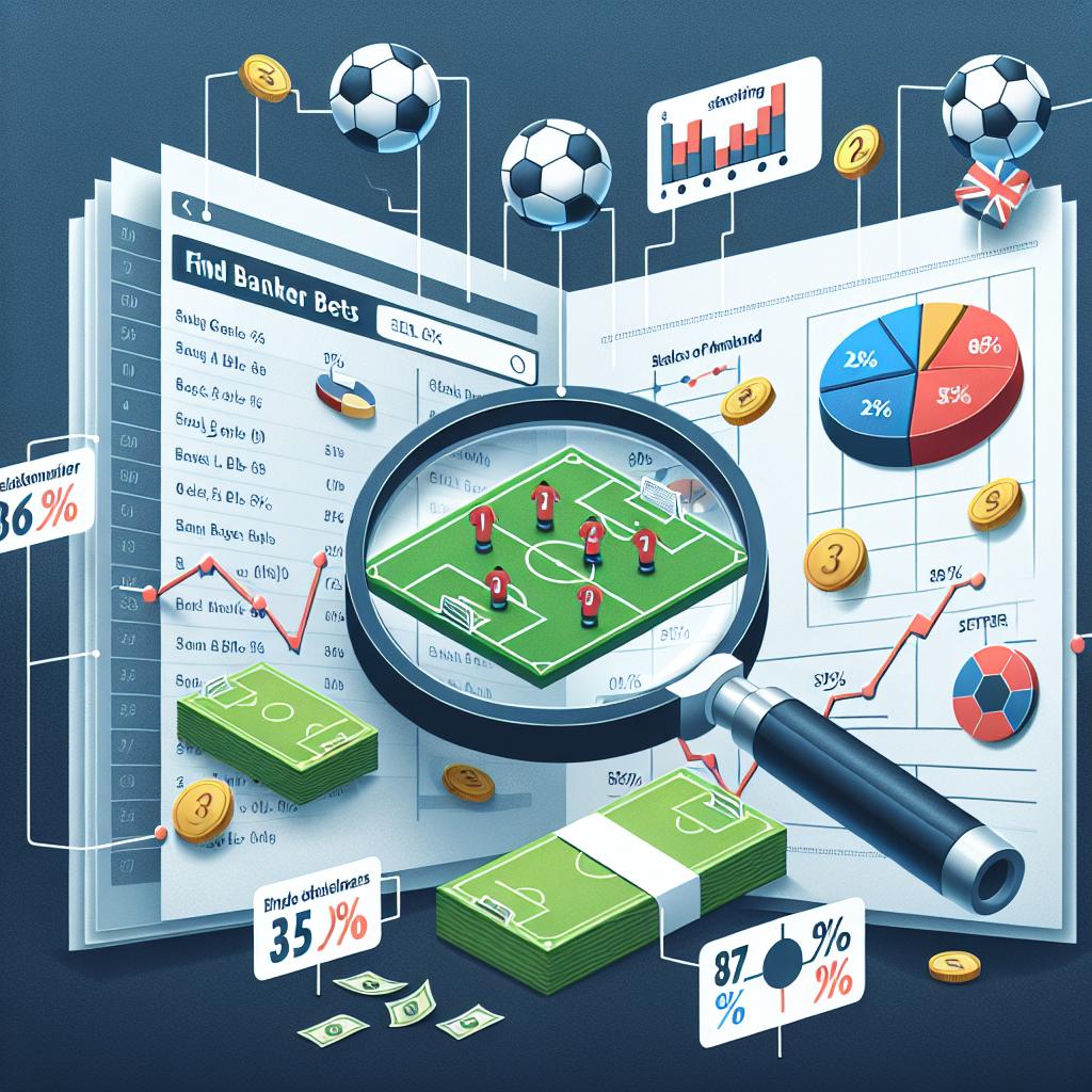 How To ⁤Find Banker Bets For ⁢Soccer Games?