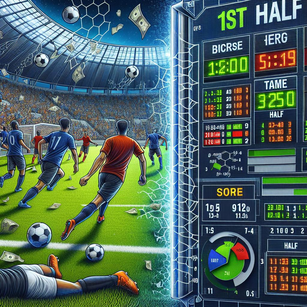 What Is 1st Half ‌Betting In Soccer?